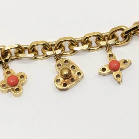 Louis Vuitton Hide and Seek Gold Tone Bracelet 2AC2331 - Picture 6 of 8